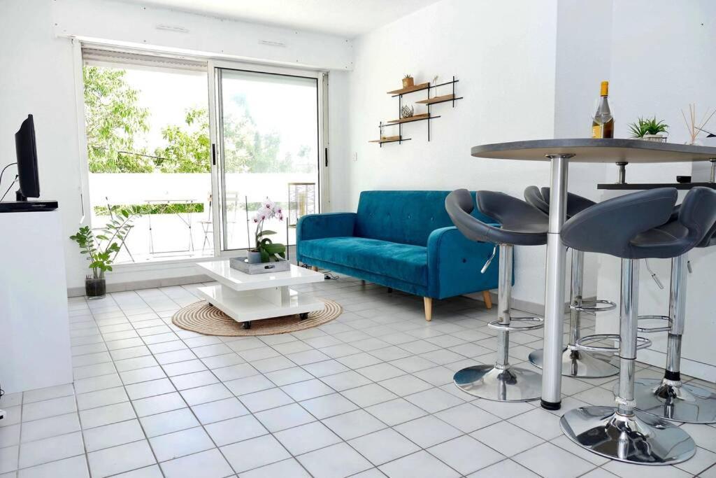 Apartment T2 Cocooning, Hospitaux Facultes Terrasse, Parking Prive Montpellier