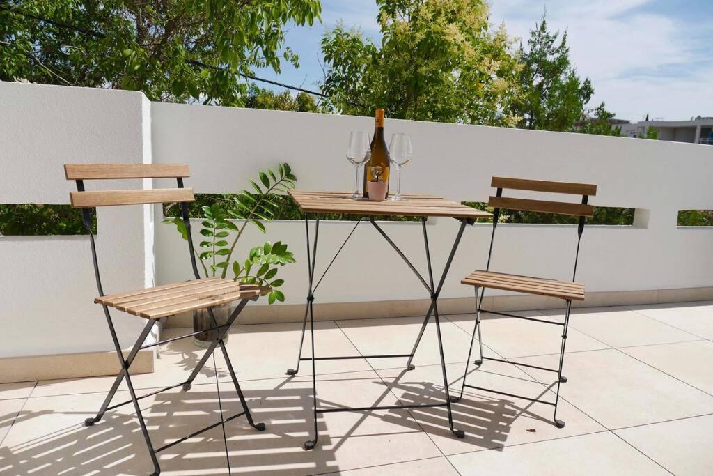 Apartment T2 Cocooning, Hospitaux Facultes Terrasse, Parking Prive Montpellier